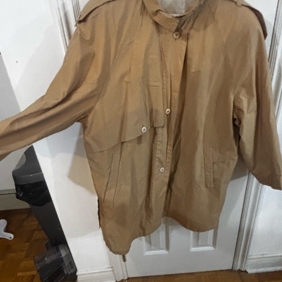 Vintage oversized trench coat 80s looking for best offer - Picture 2 of 10